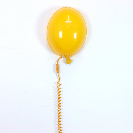 Vintage Pop Art Yellow Balloon Lamp