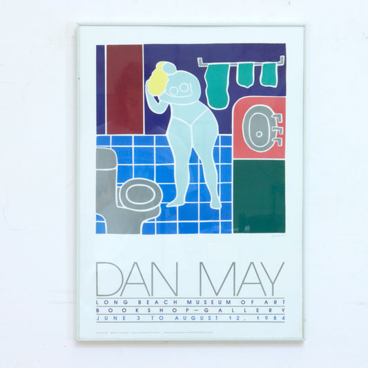 1984 Dan May Exhibition Poster