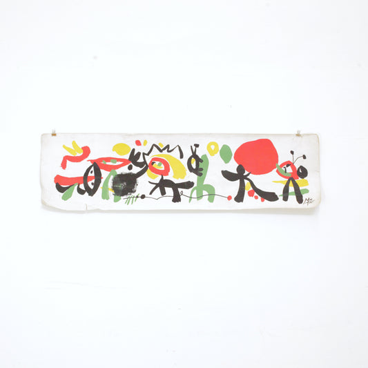 Vintage Joan Miro Screen Print