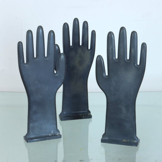 Vintage Industrial Ceramic Glove Mold