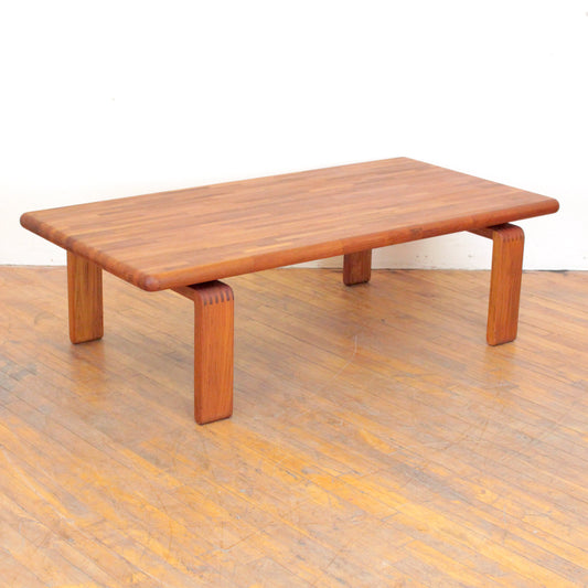 Vintage Solid Teak Coffee Table