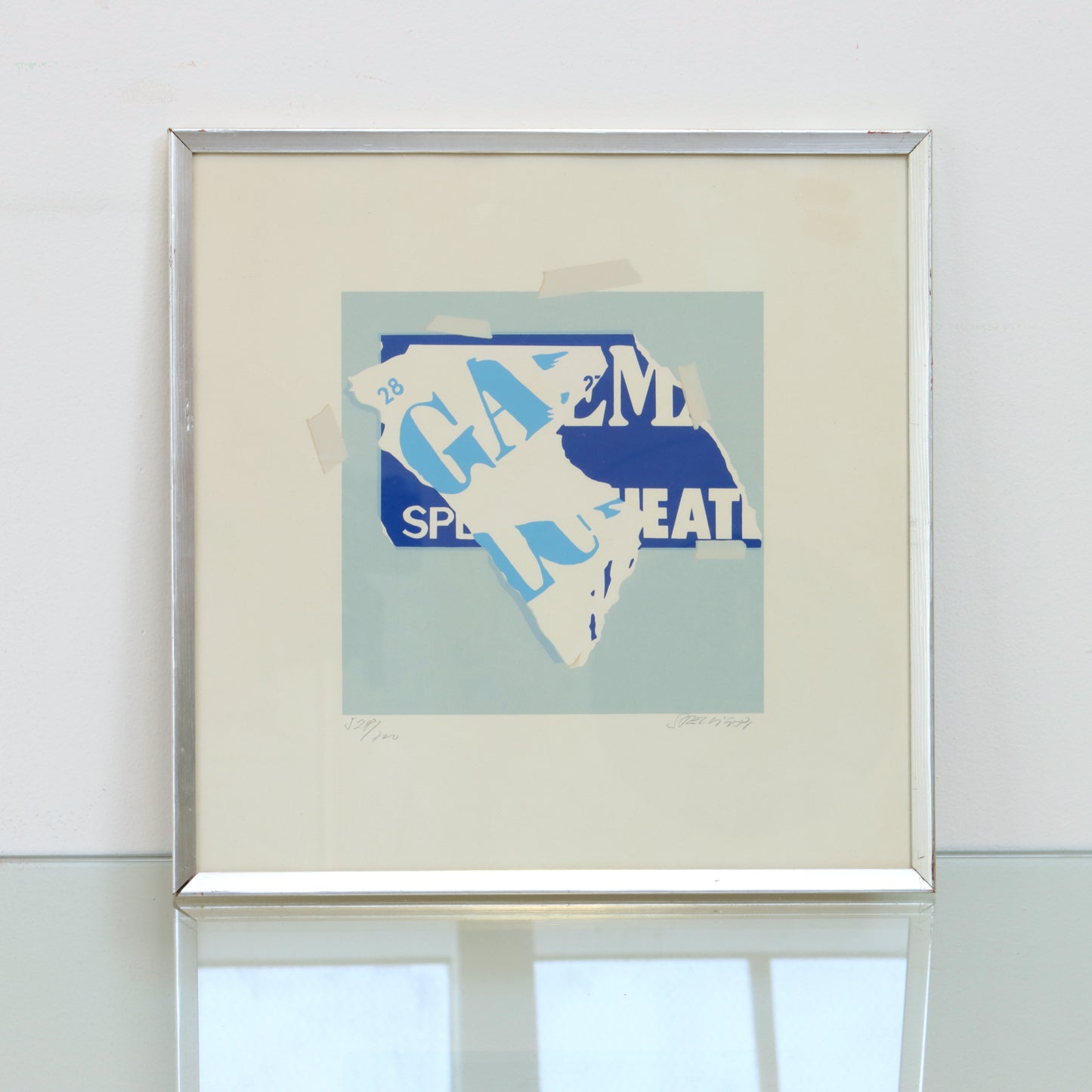 1981 Danish Silkscreen
