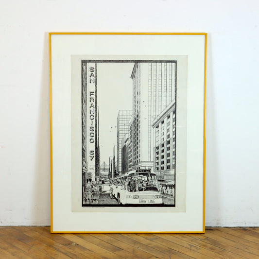 1967 Large San Francisco Print