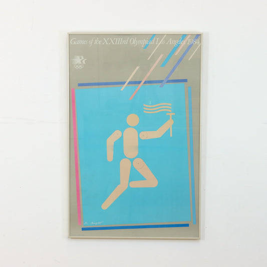 1984 Olympics Poster by Keith Bright
