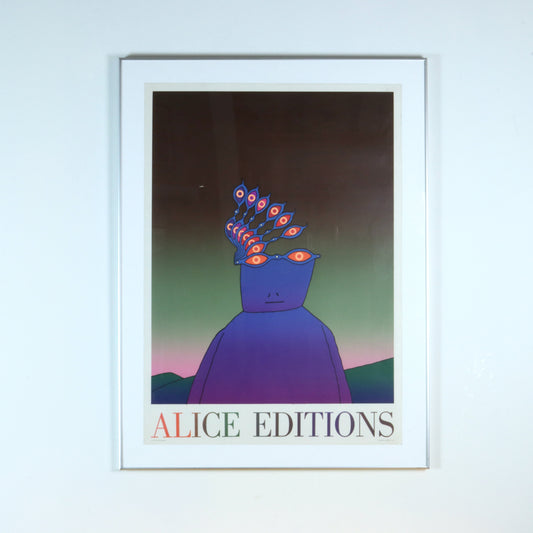 Original 1974 Jean-Michel Folon Poster
