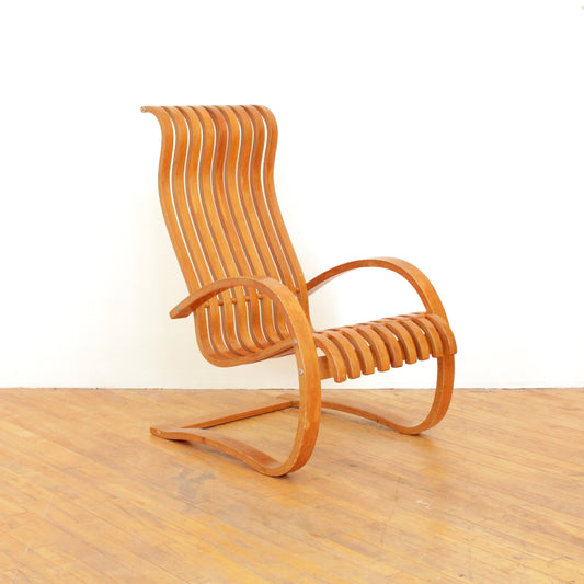Vintage Molded Ply Cantilever Rocker