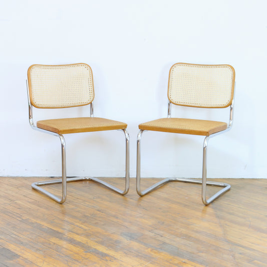 Pair of 1974 Knoll Cesca Chairs