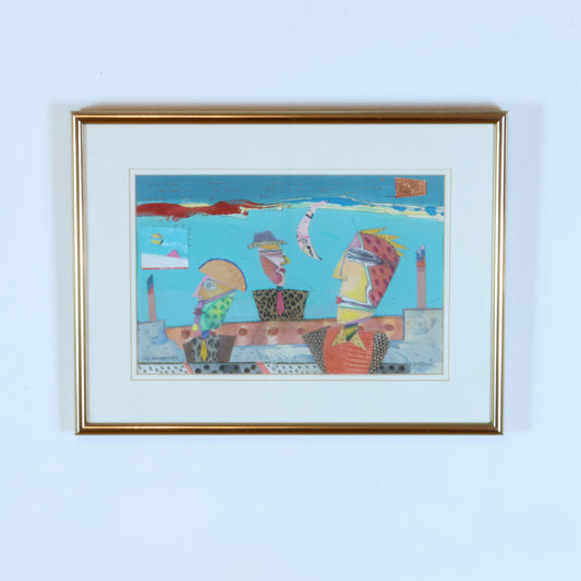 1992 Mixed Media Collage by Barbara Ellis